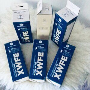 6 OEM GE XWFE Water Filters for French door & Side by Side Refrigerators NWOT